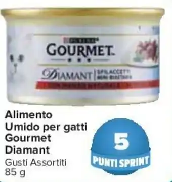 Carrefour Alimento Umido per gatti Gourmet Diamant 85 g offerta