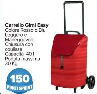 Carrefour Carrello Gimi Easy 40 l offerta