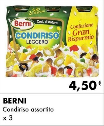 BERNI Condiriso assortito x 3