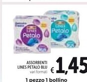 Spazio Conad Lines assorbenti offerta