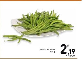 Spazio Conad Fagiolini boby offerta