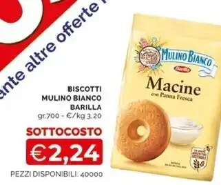 Mercatò Mulino bianco biscotti offerta