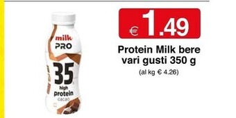 Sì con te Milk protein bere offerta