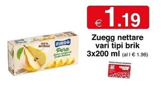 Sì con te Zuegg nettare offerta