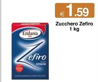 Eridania zucchero zefiro