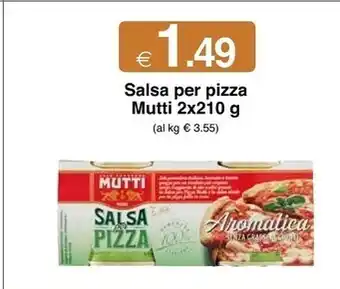 Sì con te Mutti salsa oer pizza offerta