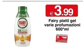 Sì con te Fairy piatti gel offerta