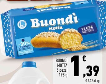 BUONDÌ MOTTA 6 pezzi 198 g