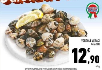 Conad VONGOLE VERACI GRANDI offerta