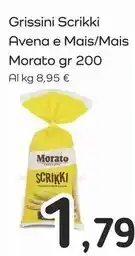 Famila Superstore Morato grissini scrikki avena e mais offerta