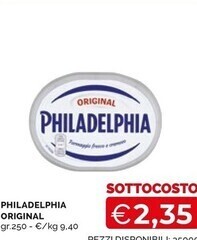 Mercatò Philadelphia original offerta
