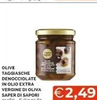 Mercatò Saper di sapori olive taggiasche denocciolate in olio extra vergine di oliva offerta