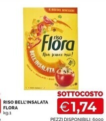 Flora riso bell'insalata