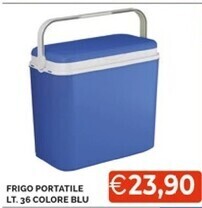 Mercatò Frigo portatile colore blu offerta