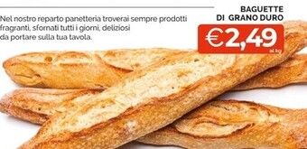 Mercatò Baguette di grano duro offerta