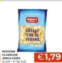 Mercatò Amica chips patatine classiche offerta