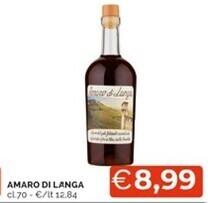 Mercatò Amaro di langa offerta
