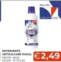 Viakal detergente anticalcare