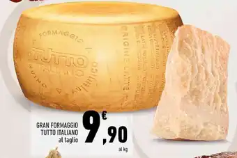 Conad GRAN FORMAGGIO TUTTO ITALIANO al taglio offerta