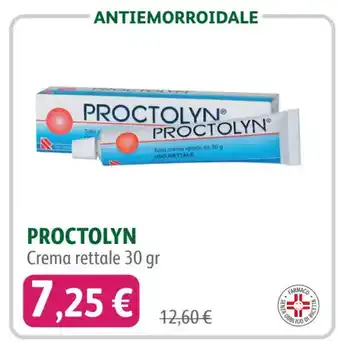 PROCTOLYN Crema rettale 30 gr