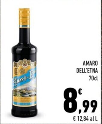 Conad Margherita AMARO DELL'ETNA 70cl offerta