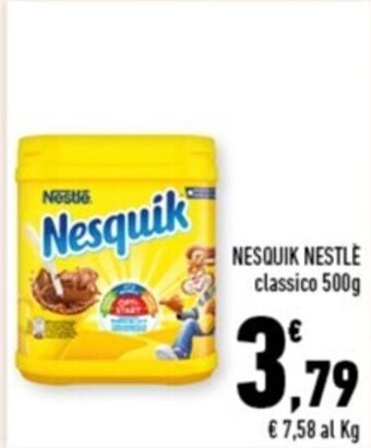 Conad Margherita NESQUIK NESTLE classico 500g offerta