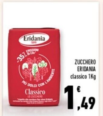 Conad Margherita ZUCCHERO ERIDANIA classico 1Kg offerta