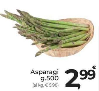 Supermercati Dok Asparagi g.500 offerta
