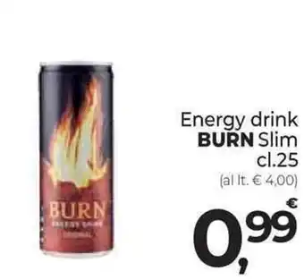 Supermercati Dok Energy drink BURN Slim cl.25 offerta