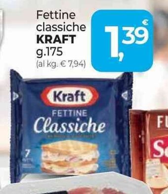 Supermercati Dok Fettine classiche KRAFT g.175 offerta