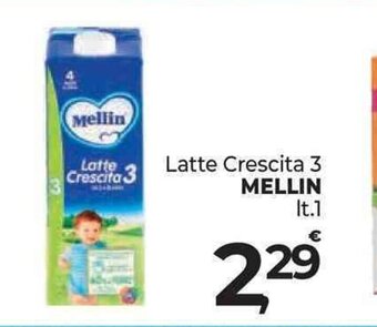 Supermercati Dok Latte Crescita 3 MELLIN Lt.1 offerta