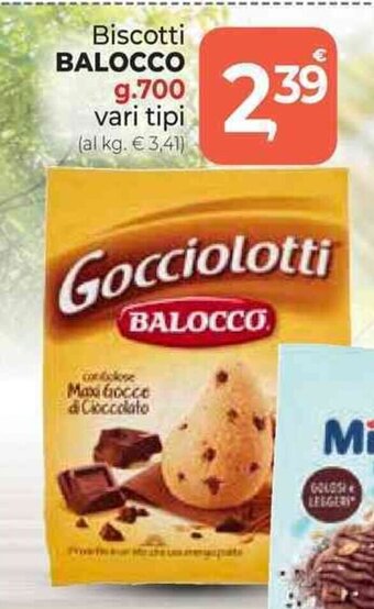 Supermercati Dok Biscotti BALOCCO g.700 vari tipi offerta