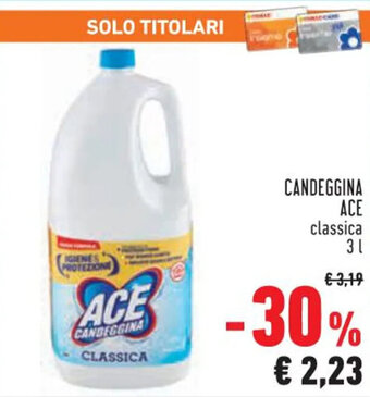 Conad Margherita CANDEGGINA ACE classica 3 l offerta