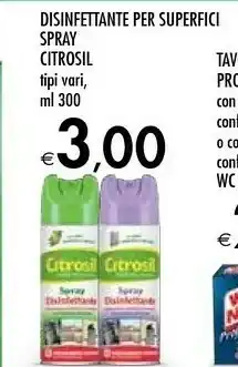 Citrosil Disinfettante Per Superfici