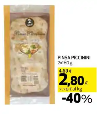 Coop PINSA PICCININI 2x180 g offerta
