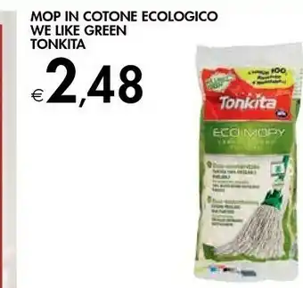 Bennet Tonkita Mop In Cotone We Like Green offerta