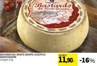 Coop BASTARDO DEL MONTE GRAPPA CASEIFICIO MONTEGRAPPA offerta