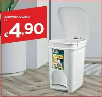 Bennet Pattumiera Quadra offerta