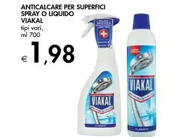 Bennet Viakal Anticalcare Per Spray O Liquido offerta