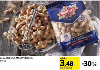 Coop ARACHIDI USA MADI VENTURA 500 g offerta