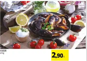 Coop COZZE al kg offerta