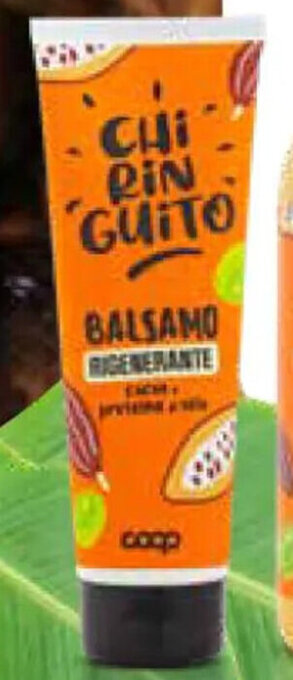 Coop BALSAMO RIGENERANTE CACAO E PROTEINE DI SOIA CHIRINGUITO 250 ml offerta