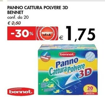 Bennet Panno Cattura Polvere 3D