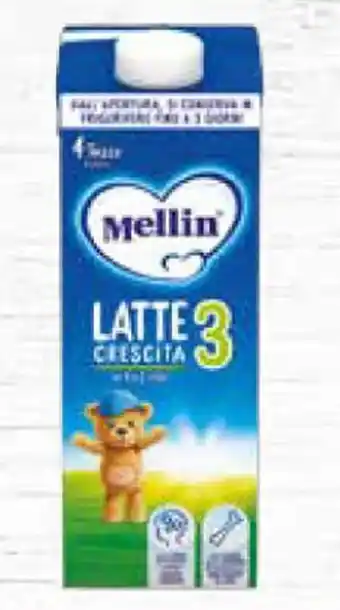 Coop LATTE LIQUIDO CRESCITA 3 MELLIN offerta