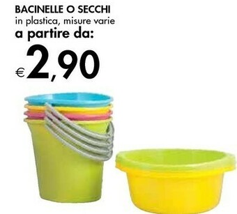 Bennet Bacinelle O Secchi In Plastica offerta