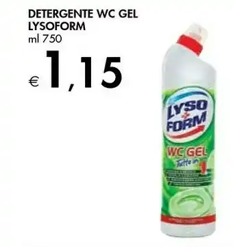 Bennet Lysoform Detergente Wc Gel offerta
