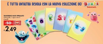 Bennet Quaderno Maxi Spiralato offerta