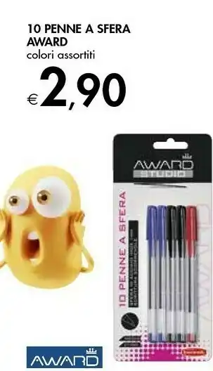 Bennet Award 10 Penne A Sfera offerta