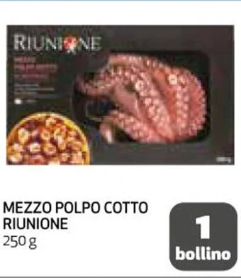 Coop MEZZO POLPO COTTO RIUNIONE 250 g offerta