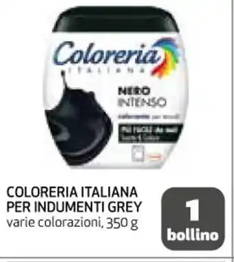 Coop COLORERIA ITALIANA PER INDUMENTI GREY 350 g offerta